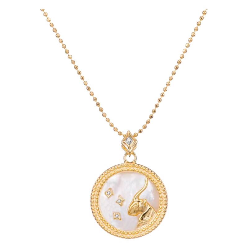 MAJYA Strieborný prívesok s retiazkou MOONLIGHT CAPRICORN 10887 64582007