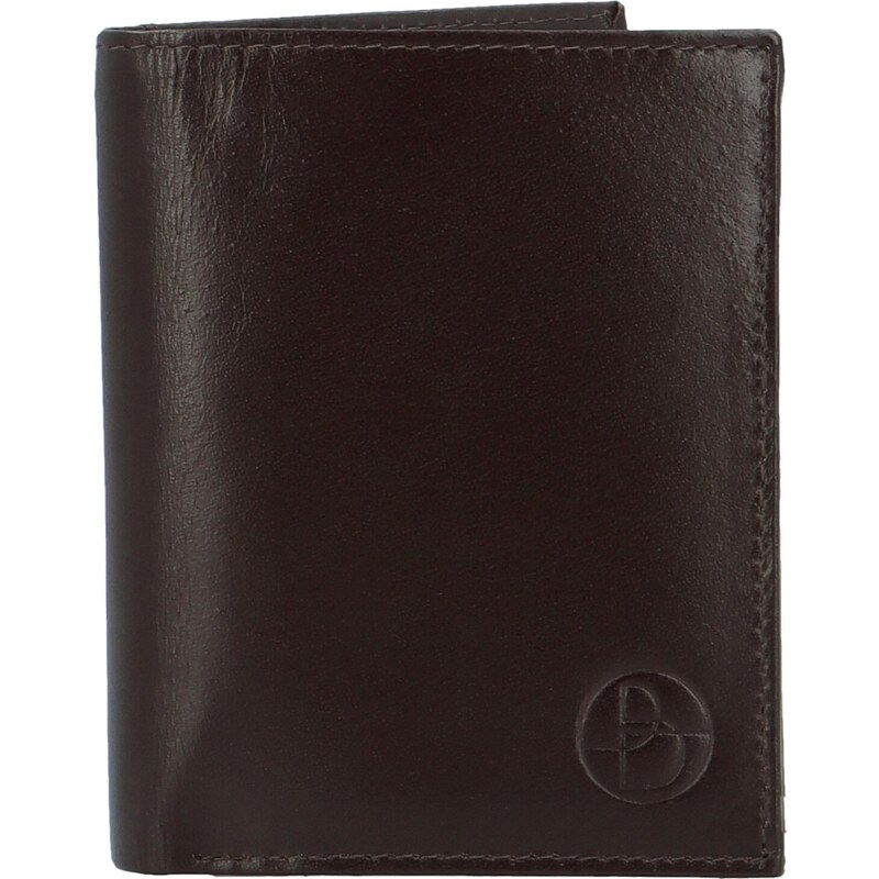 Pánska kožená peňaženka tmavo hnedá - Bellugio Milton hnedá 62701375