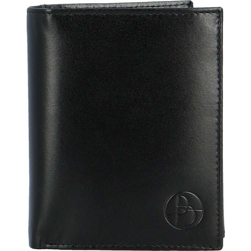 Pánska kožená peňaženka čierna - Bellugio Milton čierna 62701376