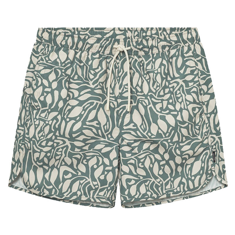 Dedicated Swim Shorts Sandhamn Leaf Mosaic Leaf Green 65402305