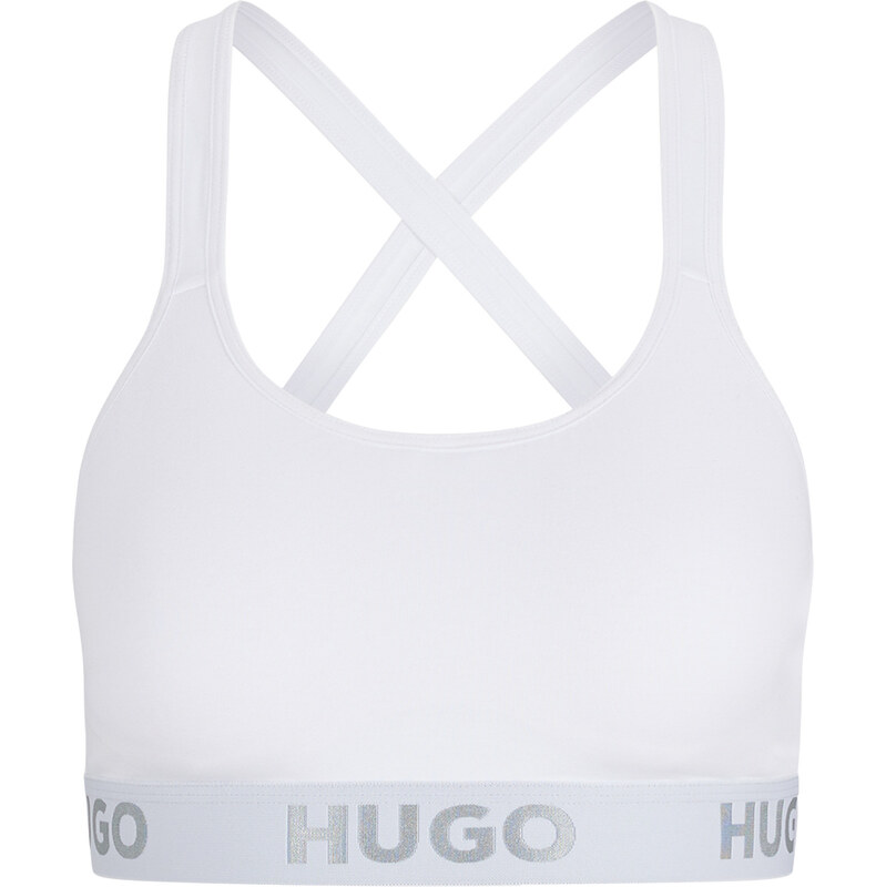 Dámska športová podprsenka BOSS Bralette s vypchávkami 50469628-100 - 62610300