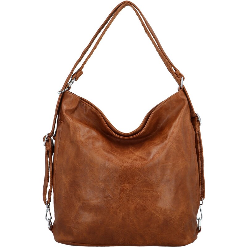 Dámsky kabelko/batoh hnedý - Paolo bags Martins hnedá 62635550