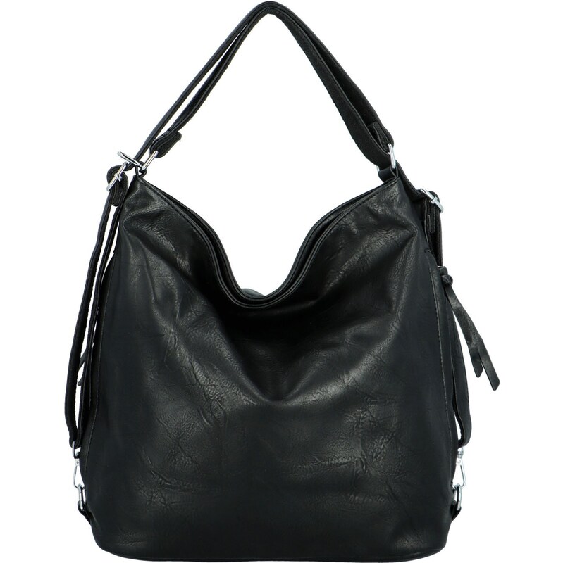 Dámsky kabelko/batoh čierny - Paolo bags Martins čierna 62635548