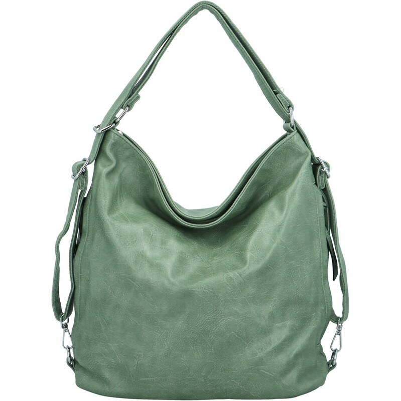 Dámsky kabelko/batoh zelený - Paolo bags Martins zelená 62635547