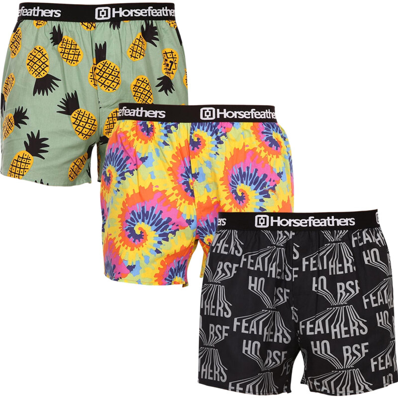 3PACK pánske trenky Horsefeathers Frazier (AM166BCD) 39401341