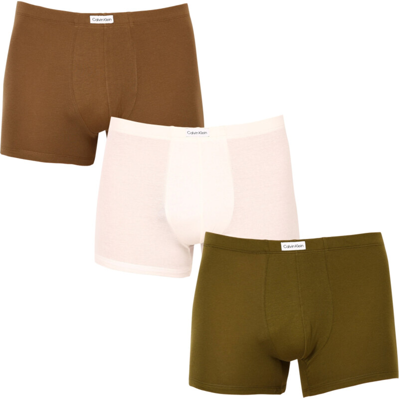 3PACK pánske boxerky Calvin Klein viacfarebné (NB3262A-CBW) 43343316