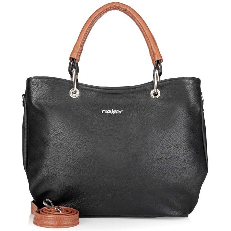 Dámska kabelka RIEKER C2434-168/19-152/19 čierna W5 62028789