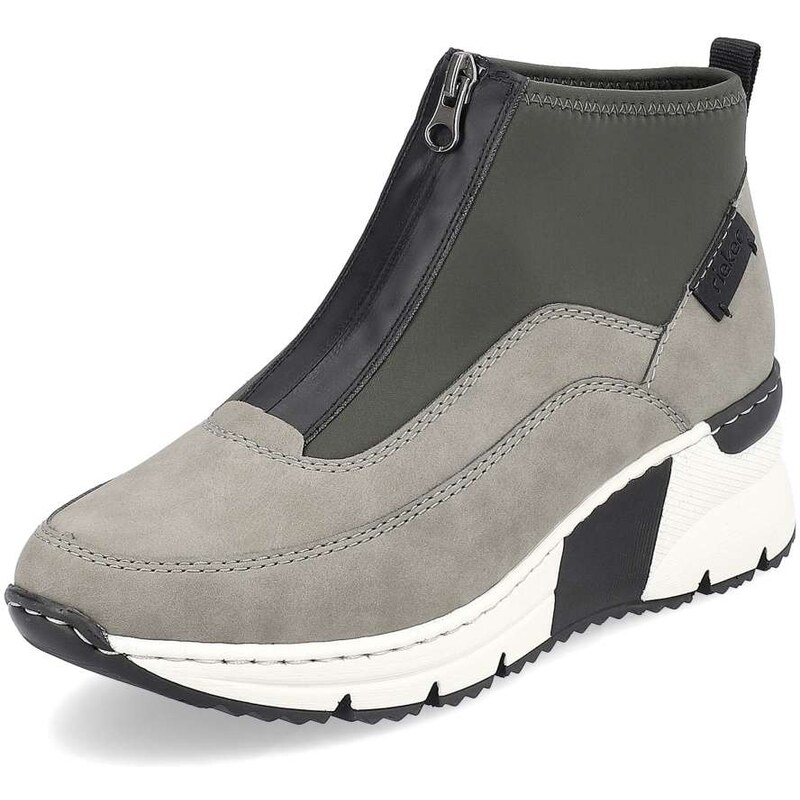 Dámska členková obuv RIEKER N6352-52 zelená W3 44681513