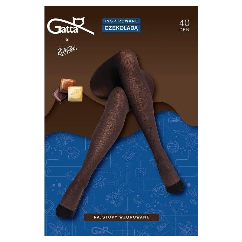 Pančuchové nohavice Gatta Wedel wz.02 40 den 62987022