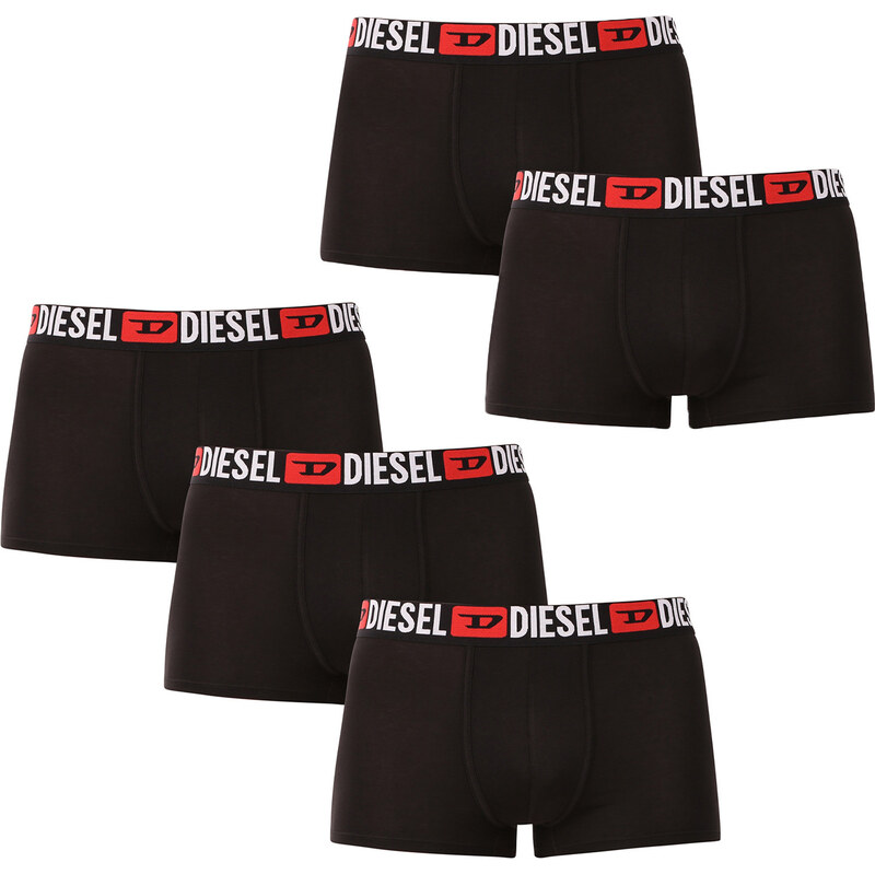 5PACK pánske boxerky Diesel čierne (00SUAG-0DDAI-E4356) 62616968