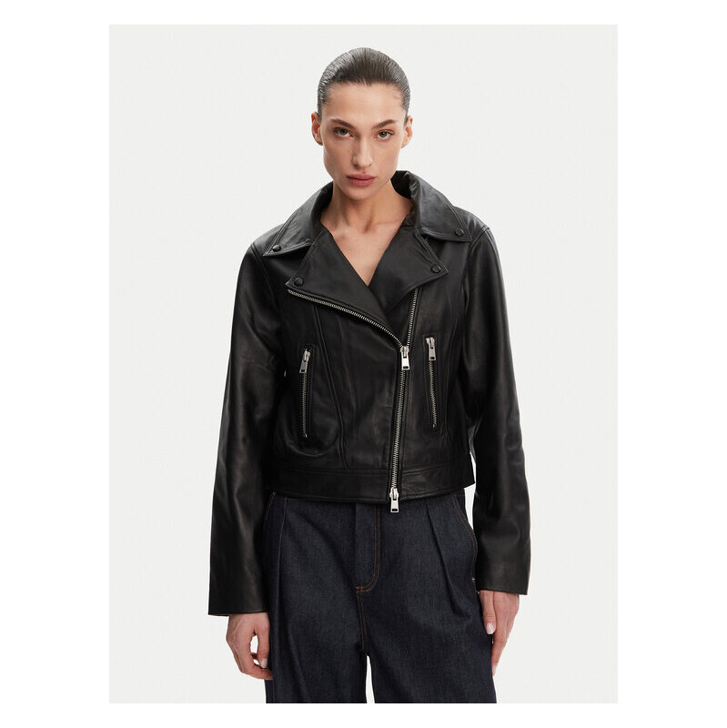 Kožená bunda French Connection 62618148