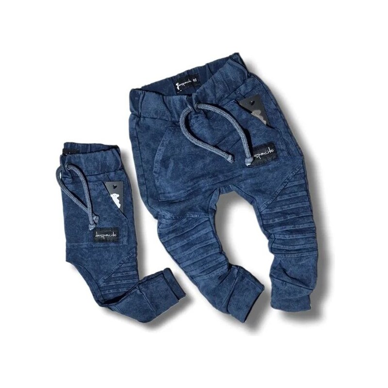 Despacito tepláky stripe slim Dark blue 62619768