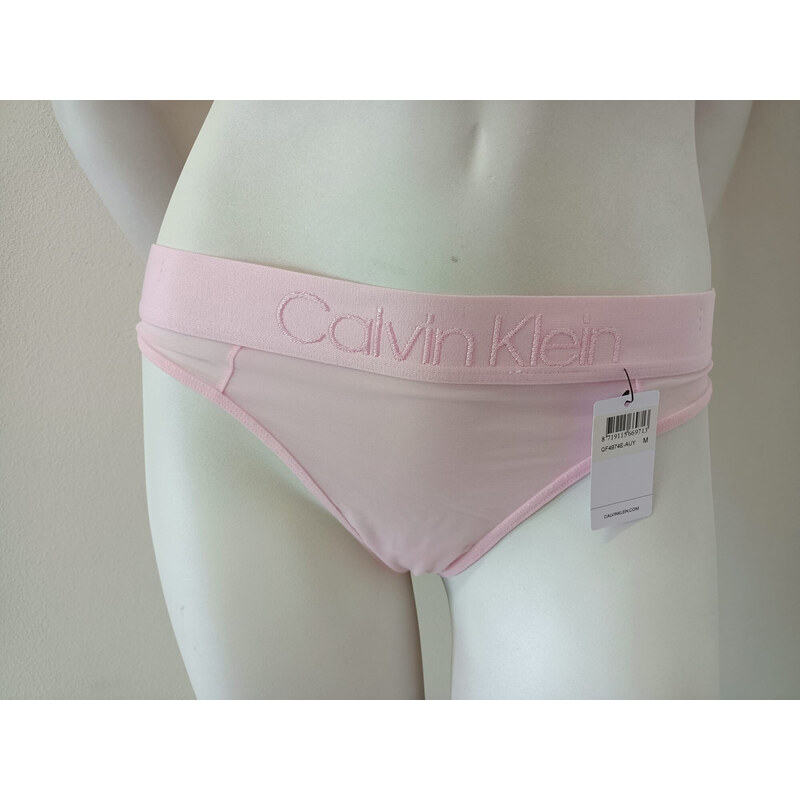 Dámske tangá QF4974E-AUY Pink - Calvin Klein 62621315