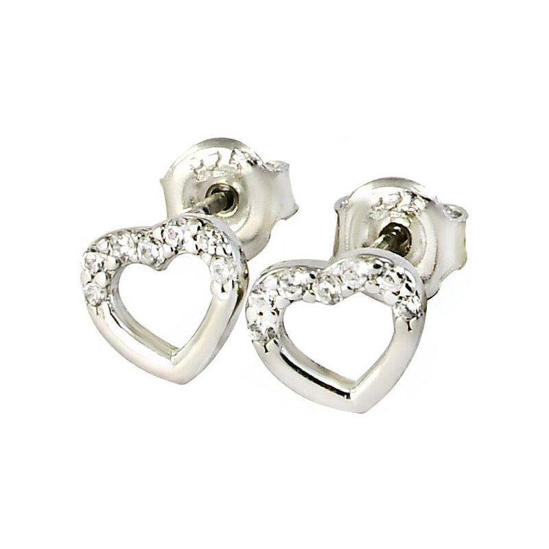 Strieborné náušnice Glare 714 62630456