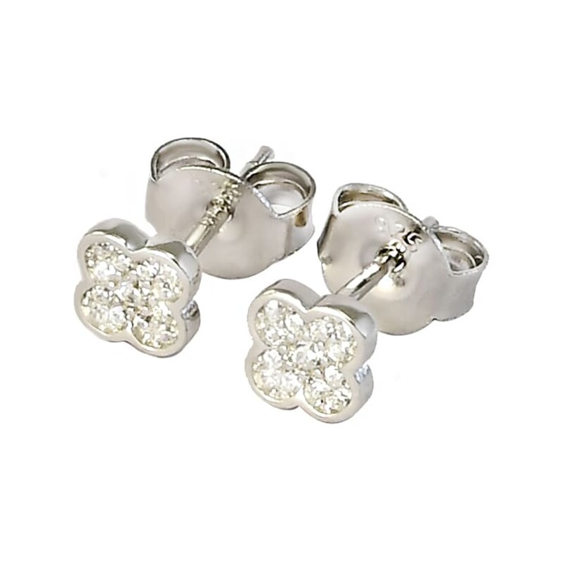 Strieborné náušnice Glare 715 62630457