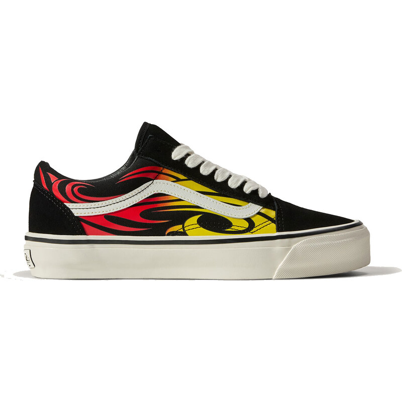 Vans LX Old Skool Y2K Flame Black White - Pánske - Tenisky Vans - 66360260