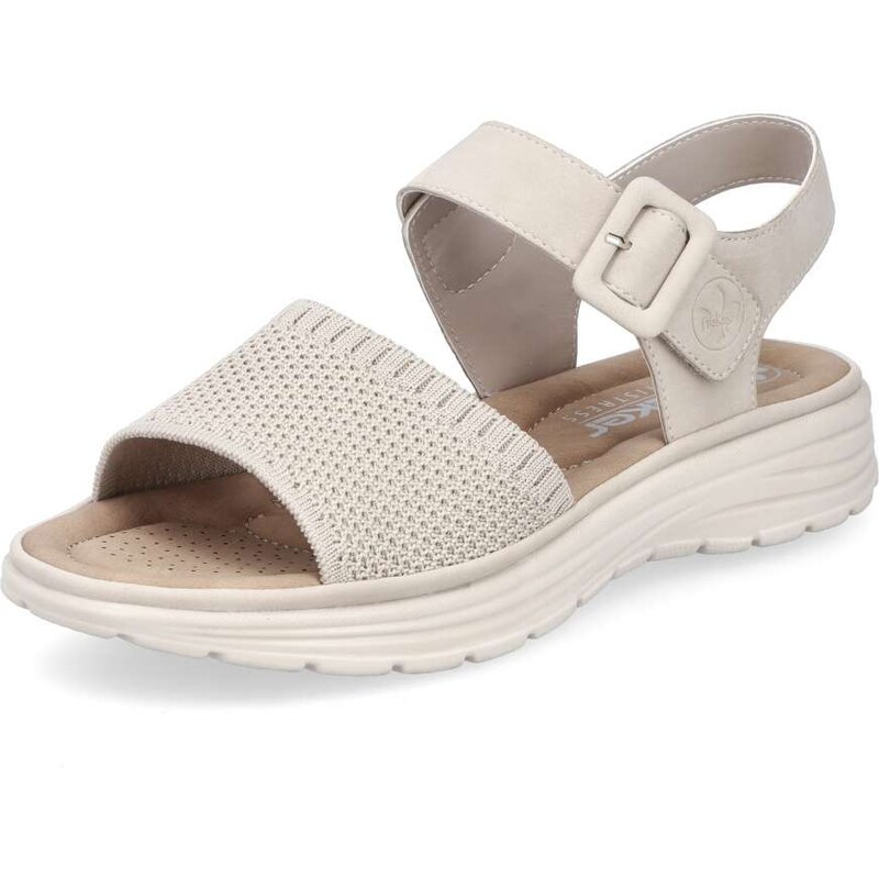 Dámske sandále RIEKER V8554-60 béžová S5 62631804