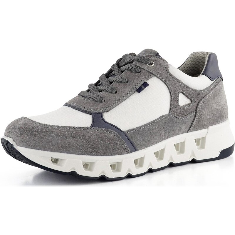 Ara širšie pánske tenisky Molveno Grey/Offwhite/Blue 11-30101-22 62752684