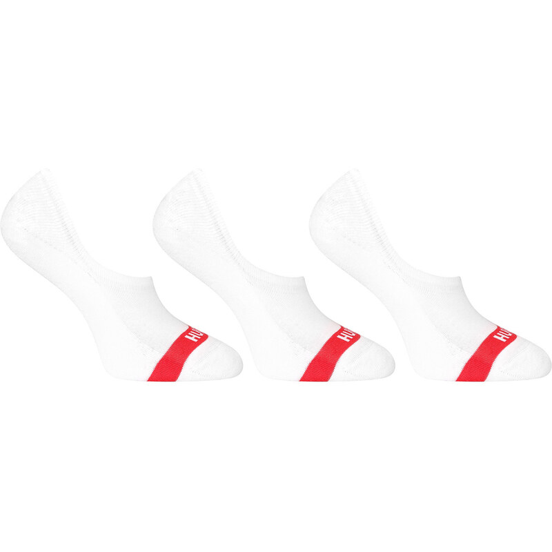 3PACK ponožky HUGO nízke biele (50514916 100) 62632252