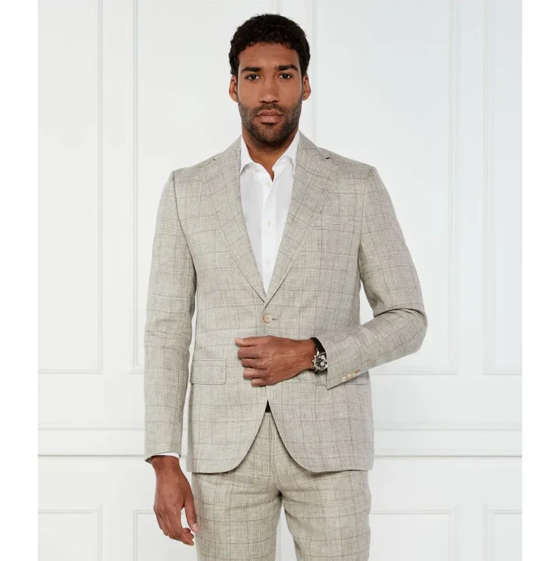 Sand Copenhagen Ľanová sako Star Napoli 1/2 | Modern fit 62635297