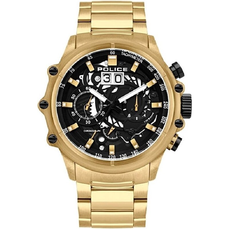 PÁNSKE HODINKY POLICE PL16018JSG02 (48MM) 64844238