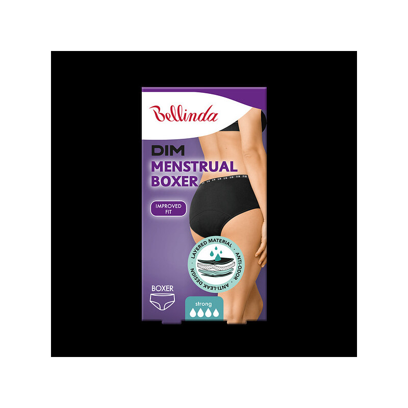 Nočné aj denné menštruačné nohavičky (boxerky) MENSTRUAL BOXER STRONG 35665644