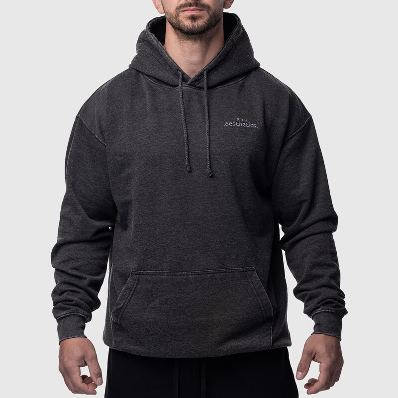 Pánska mikina Iron Aesthetics Shaded, čierna 62644649