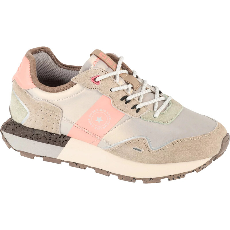 Béžovo-sivé dámske tenisky Big Star Sneakers Shoes RR274243 62647002