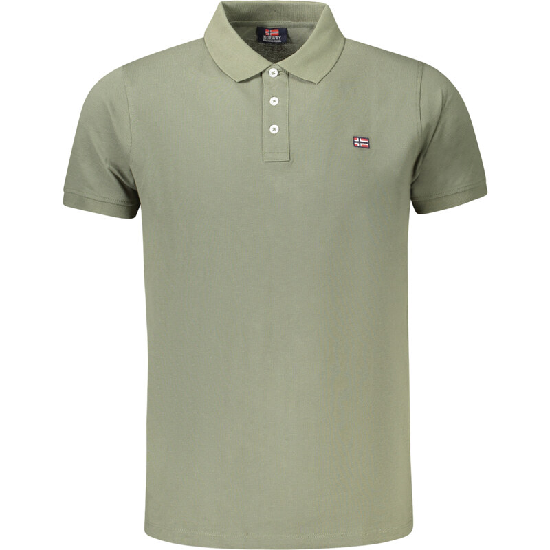 NORWAY 1963 MENS SHORT SLEEVE POLO GREEN 64711352