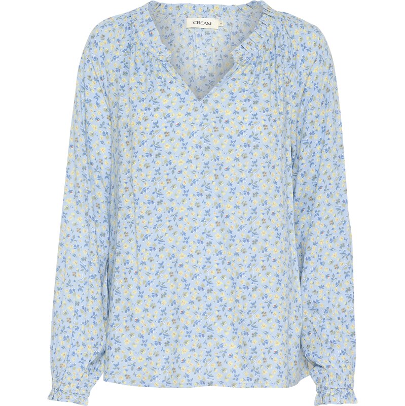 Cream Blúzka CRTiah nebesky modrá / pastelovo modrá / pastelovo žltá / 62662005