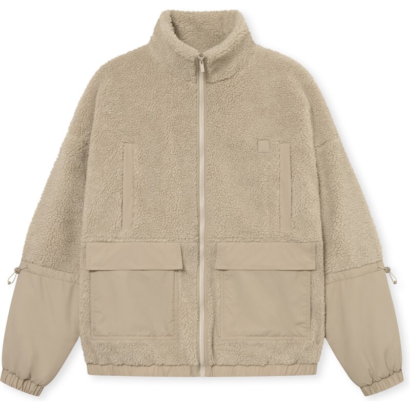 Johnny Urban Flisová bunda Carson béžová 63155745