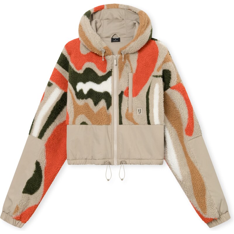 Johnny Urban Flisová bunda Carey béžová / farba ťavej srsti / 63791509