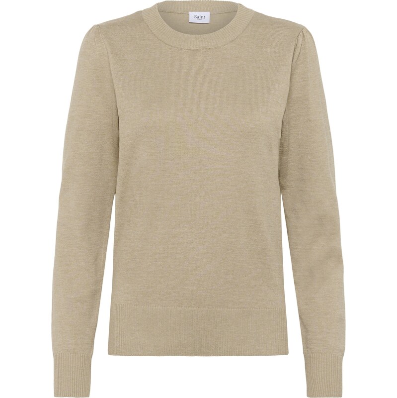 SAINT TROPEZ Sveter Mila béžová melírovaná 62662145