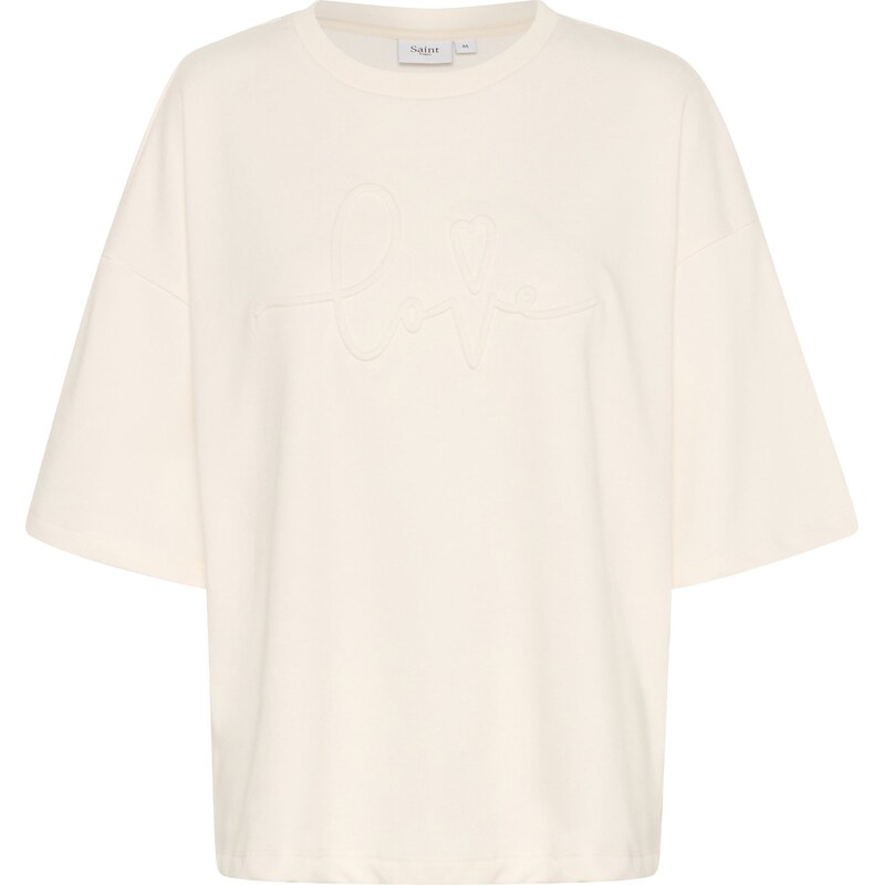 SAINT TROPEZ Mikina Janeke biela ako vlna 62706646