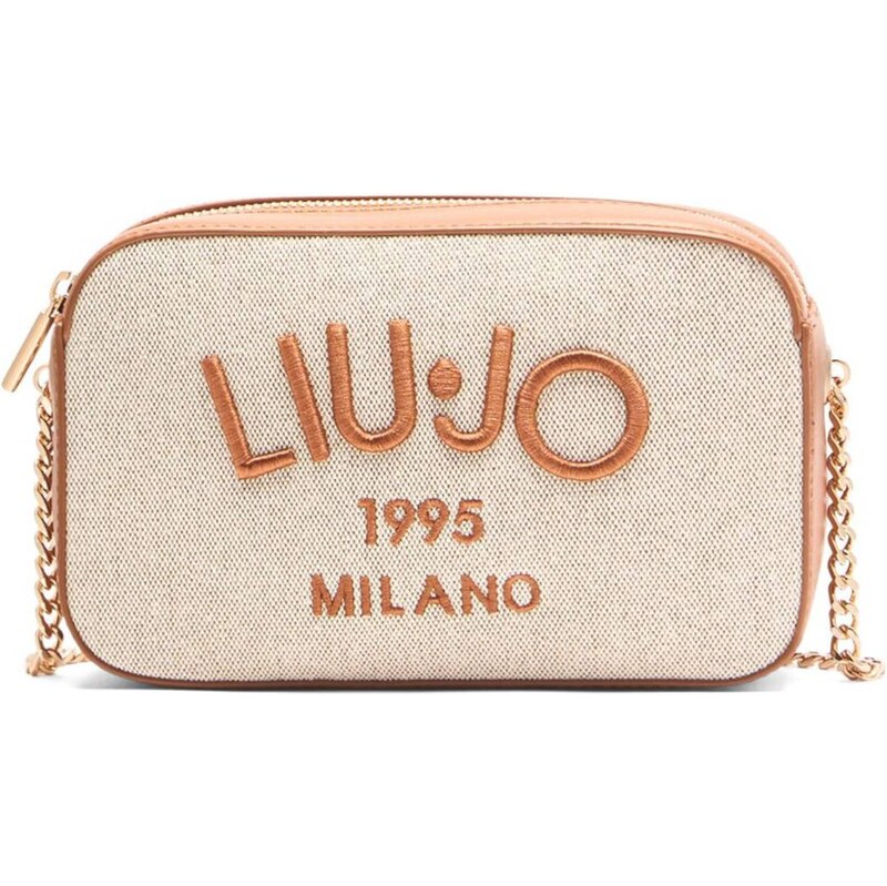 Liu Jo Taška cez rameno koňaková / biela 62662234