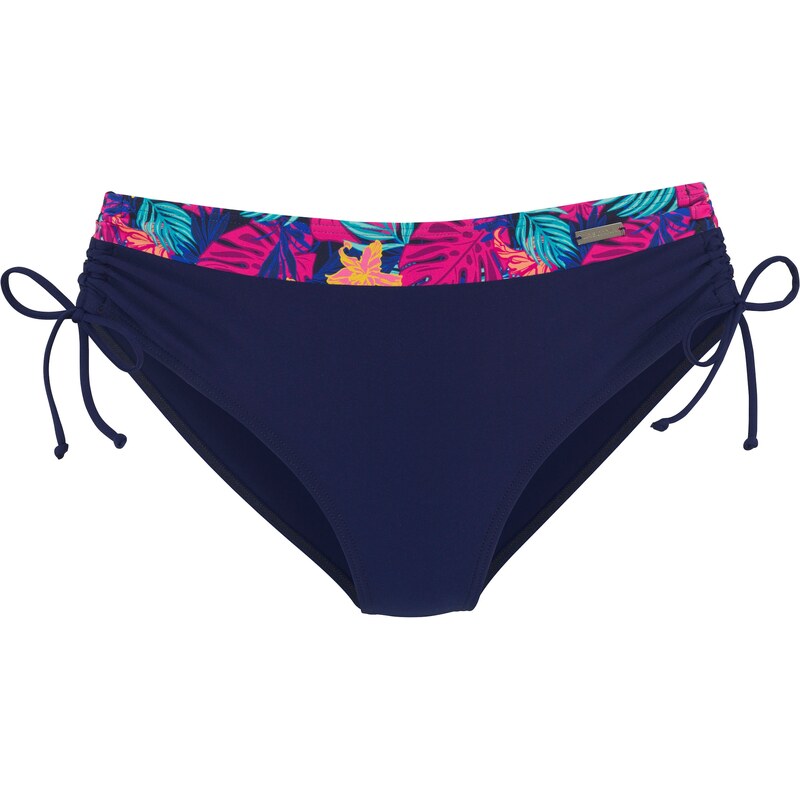 LASCANA Bikinové nohavičky námornícka modrá / azúrová / žltá / ružová 62662512