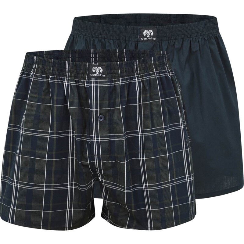 CECEBA Boxerky námornícka modrá / olivová / biela 62663528