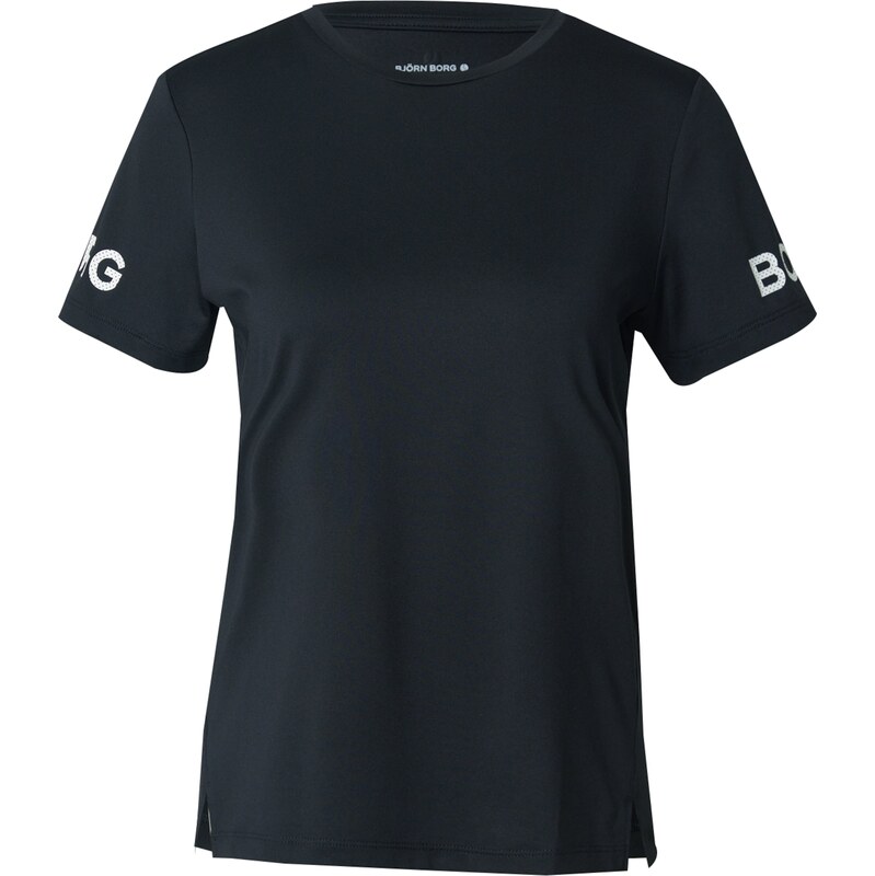 BJÖRN BORG Funkčné tričko čierna / biela 63162314