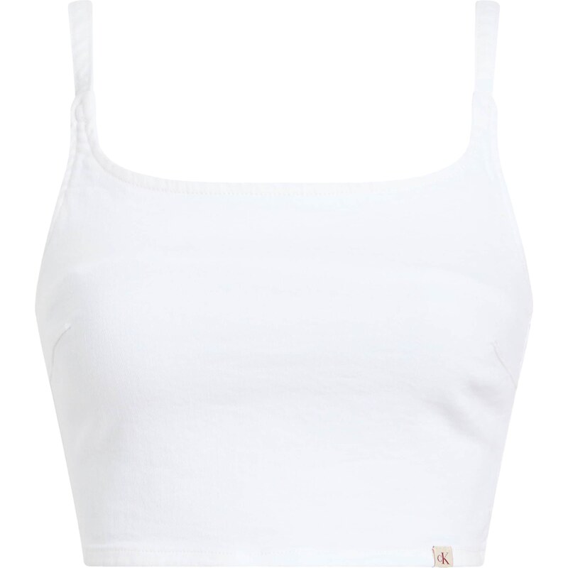 Calvin Klein Jeans Top biely denim 62661754