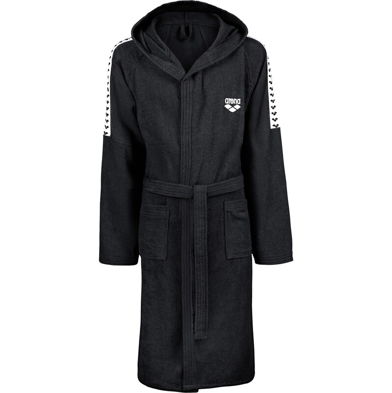 ARENA Športový župan TEAM STRIPE čierna / biela 62661841