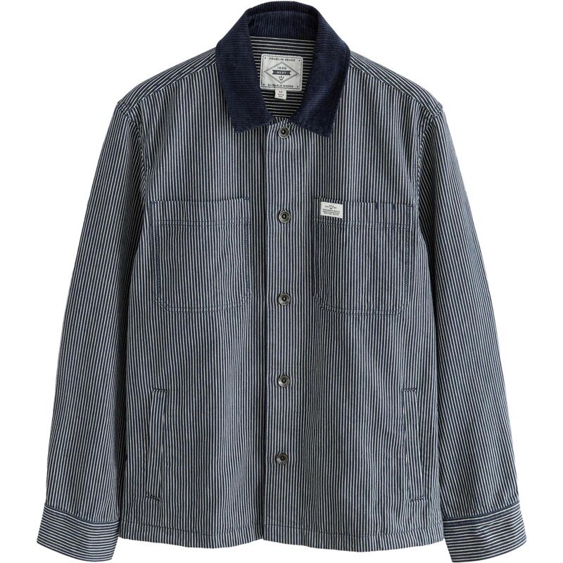 Next Prechodná bunda námornícka modrá / šedobiela 62662101