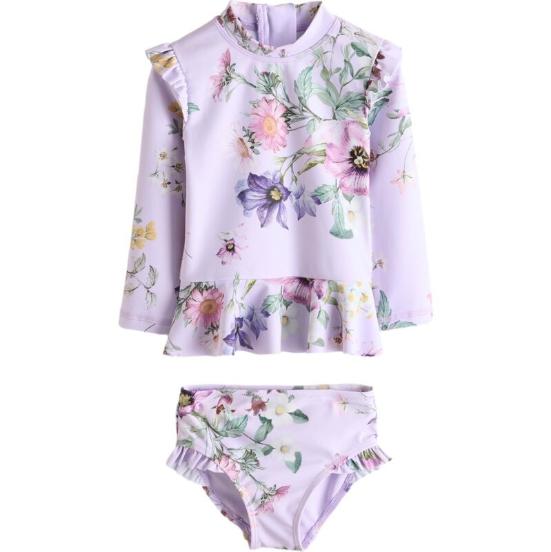 Next Jednodielne plavky orgovánová / zmiešané farby 62759368