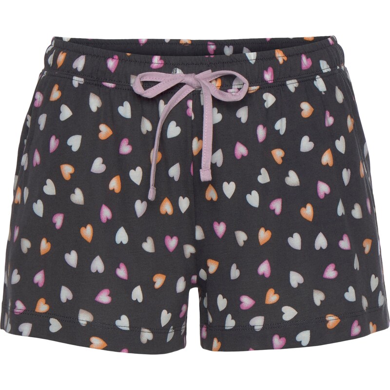 VIVANCE Kraťasy Dreams antracitová / oranžová / ružová 63144230
