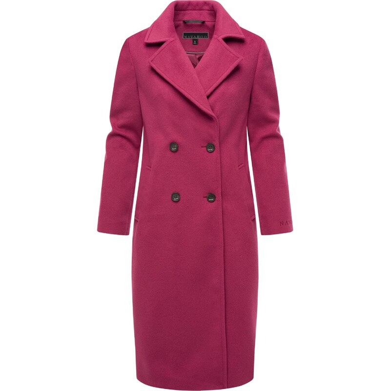 NAVAHOO Prechodný kabát Sternlein 14 tmavoružová 62663323
