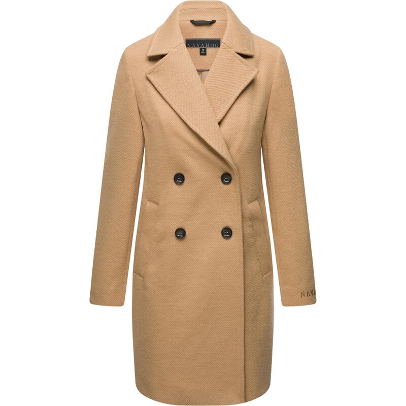NAVAHOO Prechodný kabát Frostjuwel 14 farba ťavej srsti 62663324