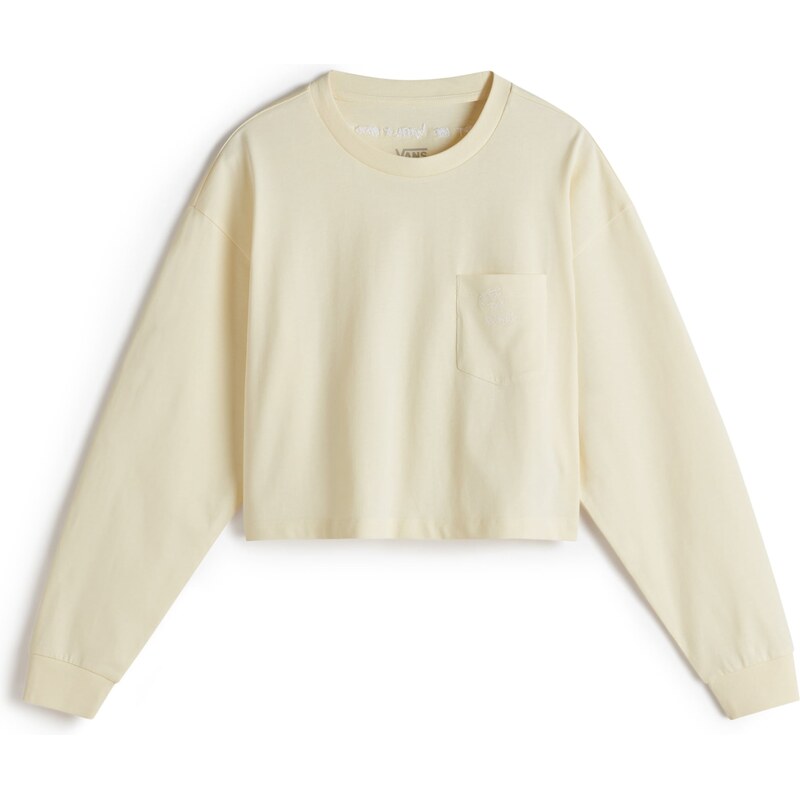 VANS Tričko pastelovo žltá 62661555