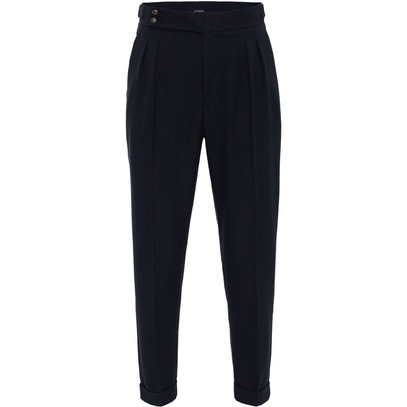 Antioch Plisované nohavice tmavomodrá 65645879