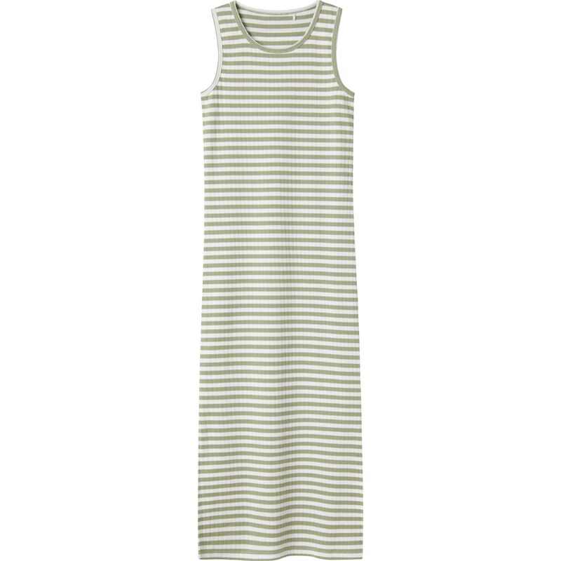 NAME IT Šaty NKFSuraja kaki / biela 62759773