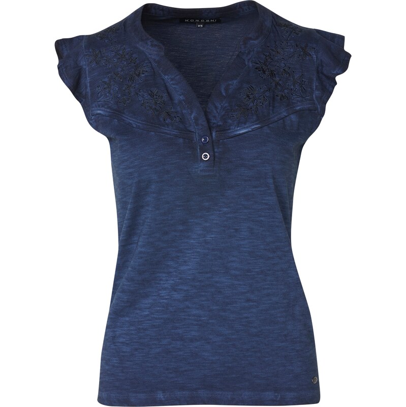 KOROSHI Tričko námornícka modrá 63153668