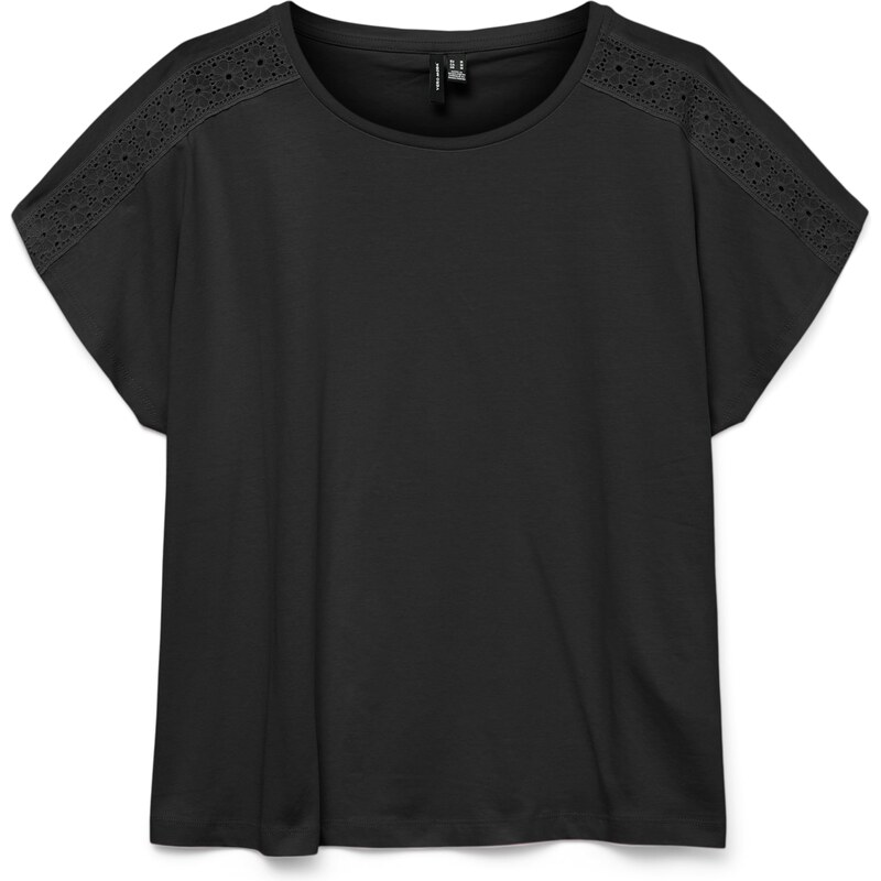 VERO MODA Tričko Emmy čierna 62045106